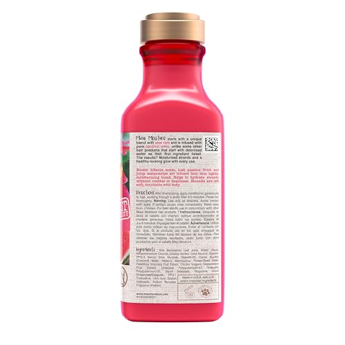 Maui Moisture Lightweight Hydration + Hibiscus Water Conditioner, Nourishing Aloe Vera Conditioner Softens & Quenches Hair, Vegan & Silicone-Free, 13 Fl Oz
