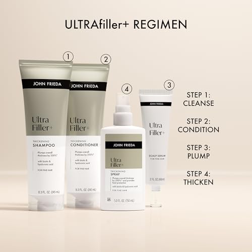 John Frieda ULTRAfiller+ Thickening Conditioner, Biotin, 8.3 fl oz