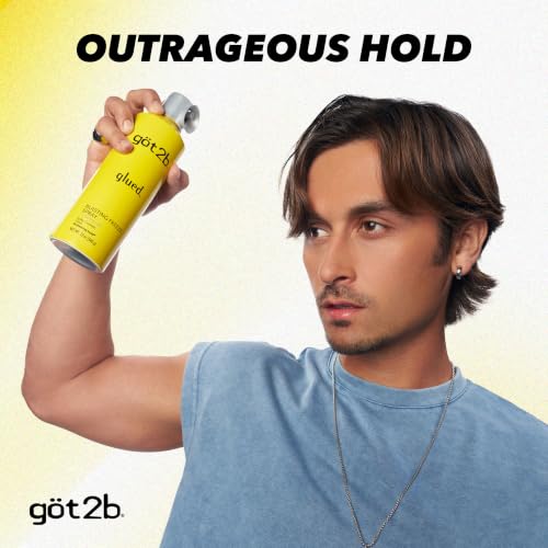 got2b Glued Blasting Freeze Hairspray, 12 oz, 2-Pack, Strong Hold