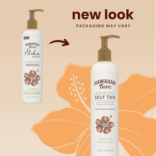 Hawaiian Tropic Gradual Self Tanner Lotion, 12.6 Fl Oz