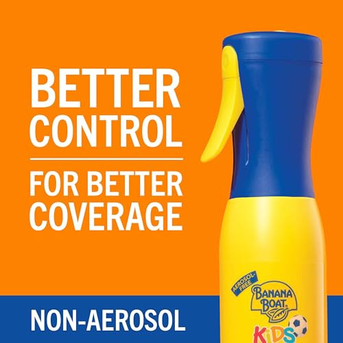 Banana Boat 360 Coverage Kids Sunscreen Mist SPF 50+ Refill, 5.5 Fl Oz