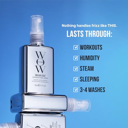 COLOR WOW Dream Coat – Anti-Humidity Frizz Control Spray for Glass Hair