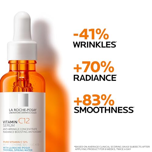 La Roche-Posay Vitamin C Serum for Face with Salicylic Acid, 1oz