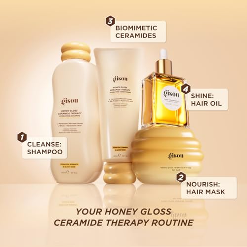 Gisou Honey Gloss Ceramide Therapy Hydrating Shampoo (8.5 Fl Oz)