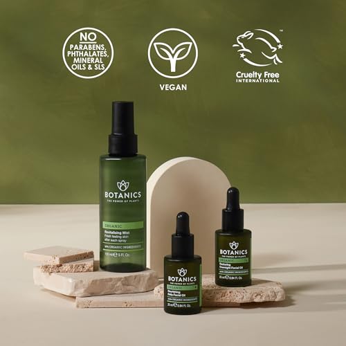 Botanics Organic Restoring Overnight Facial Oil & Moisturizer, 0.84 oz