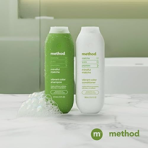 method Color Protect Shampoo, Mindful Matcha, 14 fl oz