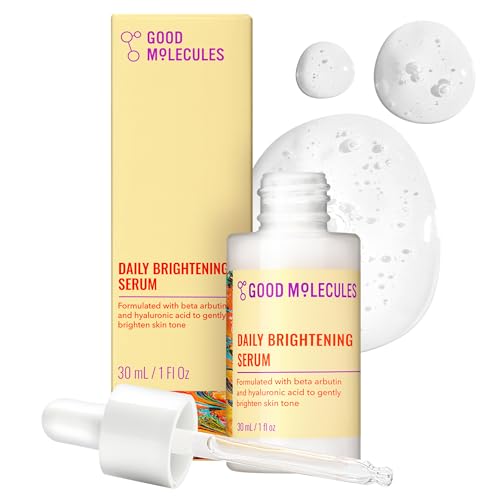 Good Molecules Daily Brightening Serum with Beta Arbutin, 1 fl oz