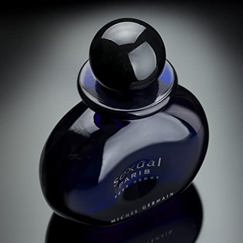 Michel Germain Sexual Paris Pour Homme Eau de Toilette Spray Cologne, Top Notes of Cardamom, Chardonnay Mandarin, Sage, Warm & Tempting Gift for Men, 2.5 Fl Oz