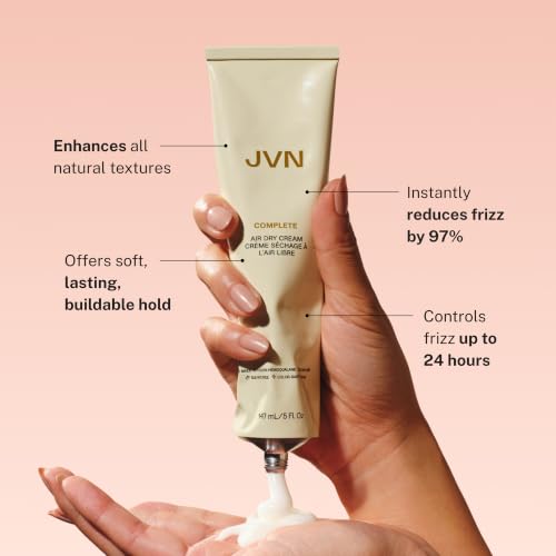 JVN No Heat Complete Air Dry Cream, 5 Fl Oz