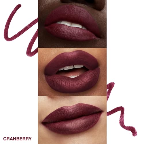 Smashbox Be Legendary Line & Prime Lip Liner Pencil | Creamy, Long Lasting, Precise Lip Liner Pencil for Shaping & Sculpting Lips, 0.04 Ounce, Cranberry