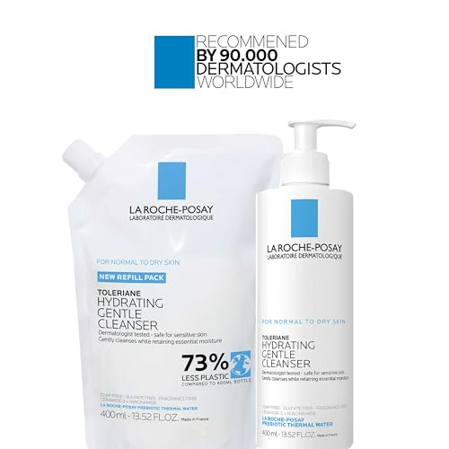 La Roche-Posay Toleriane Gentle Hydrating Face Cleanser, 13.52 fl oz