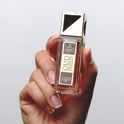 Maison d’Orient Oud Passion Gourmand Oriental Perfume Oil Roll‑On 20 mL — Rich Edible Vanilla & Oud Blend, Alcohol‑Free Unisex Attar, Vegan Long‑Lasting Travel Mini for Women & Men