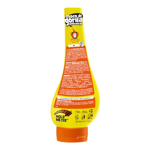 Moco de Gorila Punk Hair Styling Gel, Reactivate with Water, Long-Lasting Hold, 11.99 Oz Squeezable Bottles (Pack of 3)