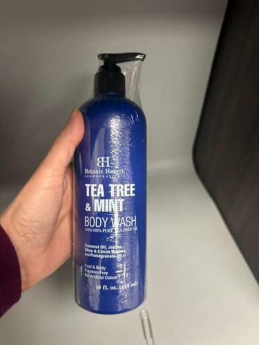 Botanic Hearth Tea Tree & Mint Body Wash With Fresh Scent- 16 fl oz