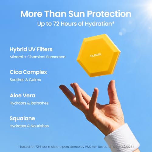 ELROEL Pang Pang Sun Cushion Plus - SPF 50 Face Sunscreen 0.53 oz