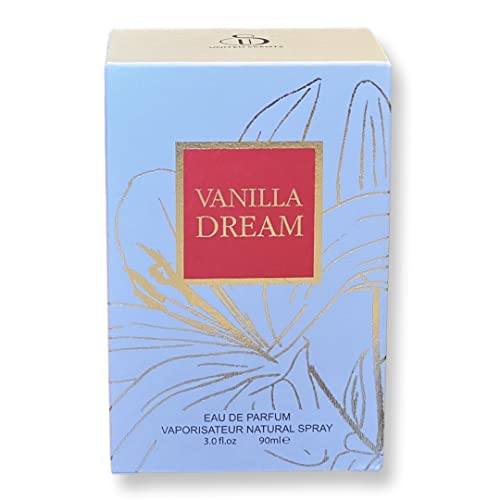 United Scents VANILLA DREAM - Eau de Parfum for Women- Notes of Pear, Red Apple, Clementines, and Vanilla - 3.4 Fl Oz