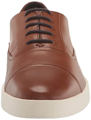 Calvin Klein Men's Elijah2 Oxford, Brown, 10