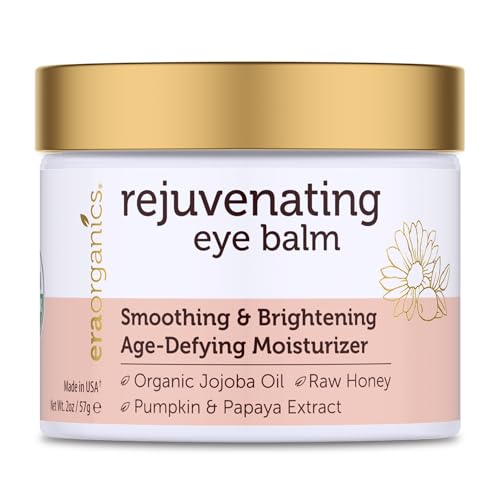 USDA Organic Eye Moisturizer Cream - Under Eye Balm for Puffiness & Lines