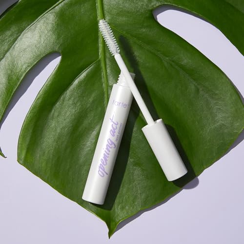 tarte opening act lash primer – Conditioning Mascara Base for Longer, Full Sizeer, Volumized Looking Lashes, Cruelty-Free Eyelash Primer with Vitamin C & Castor Oil, Vegan & Cruelty-Free, travel size