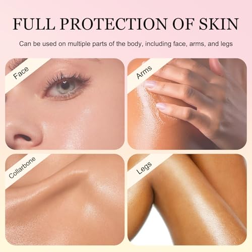Sheer Setting Mist Sunscreen SPF 50, Makeup-Friendly Setting Mist with Hydrating Glow, Reef-Safe & Non-Greasy, Fast-Absorbing for Beach, Wedding, Travel (1pc)