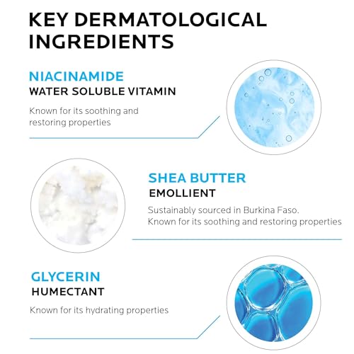 La Roche-Posay Cicaplast Hand Cream with Shea Butter for Dry Hands, 1.69oz