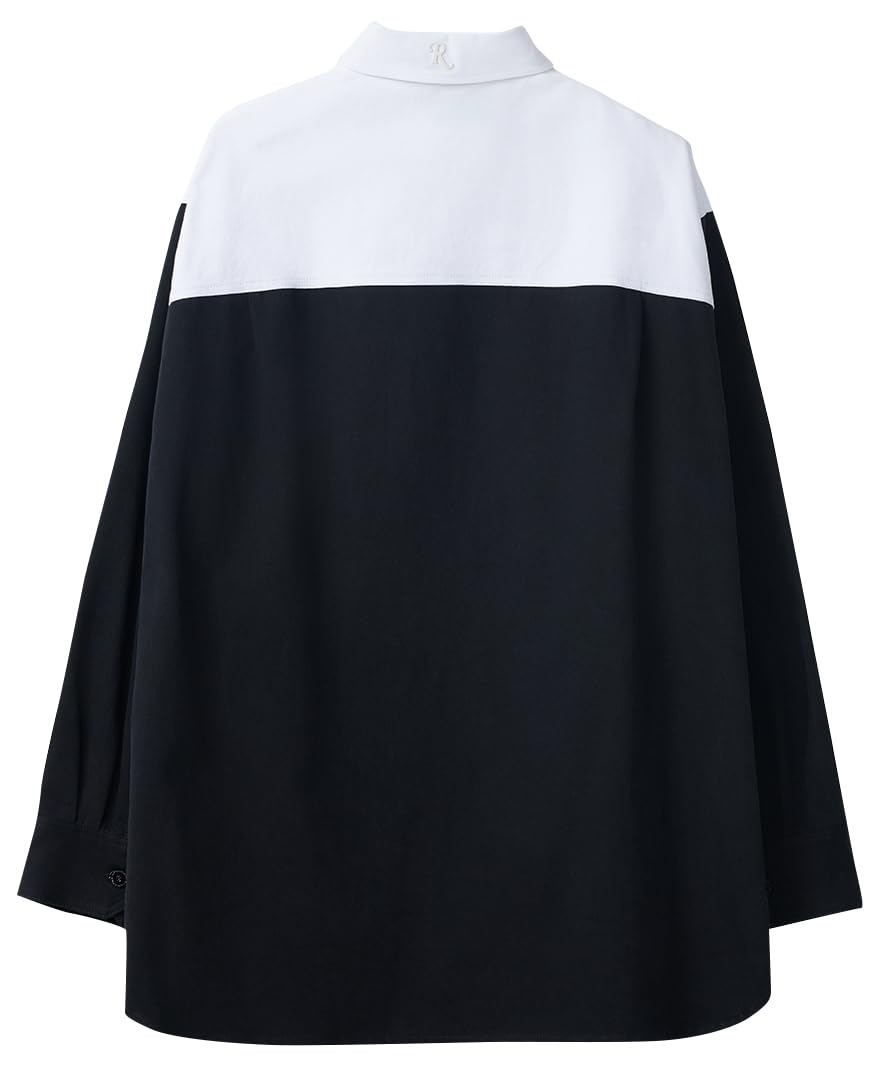 Raf Simons, Pre-loved Men's Oversized RS Bicolor Denim, Large, Black