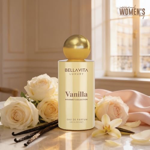Bellavita Luxury Vanilla Eau de Parfum | 100 ml | Unisex perfume