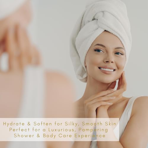 Olivia Care Honey Almond Body & Shower Oil with Vitamin E – Nourishing Moisturizing Oil, 8 fl oz