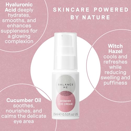 Balance Me Wonder Eye Cream, 0.5 fl oz, For Dark Circles