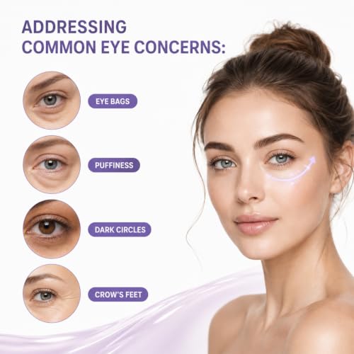 2Pcs Instant Lift Eye Gel, Under Eye Skin Care Gel for Puffiness, Wrinkles, Fine Lines, Daily Anti Aging Eye Skin Care Gel for Men & Women
