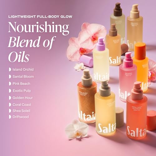 Saltair Body Oil | Island Orchid After Shower Moisturizer | 4 fl oz