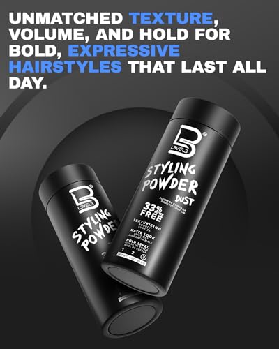 L3 Level 3 Hair Texture Powder for Men, Volume, Natural Look, 30 g
