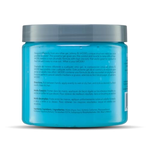 JOHNNY B. Mode Professional Hair Styling Gel, 16 oz