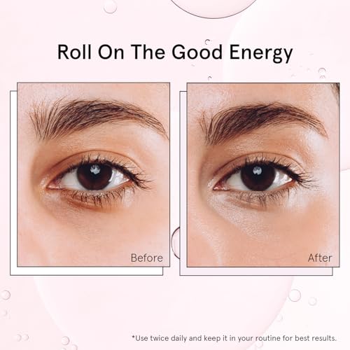 grace & stella Under Eye Brightener with Rose Quartz Rollerball