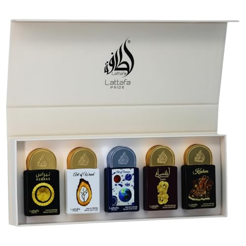 Lattafa Giftset Collection Eau De Parfum | Musk, Amber, Woody, Fruity | Long-Lasting Perfume Fragrance