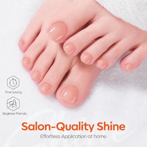 Modelones Nail Strengthener and Growth, Nail Hardener, Nude Nail Polish