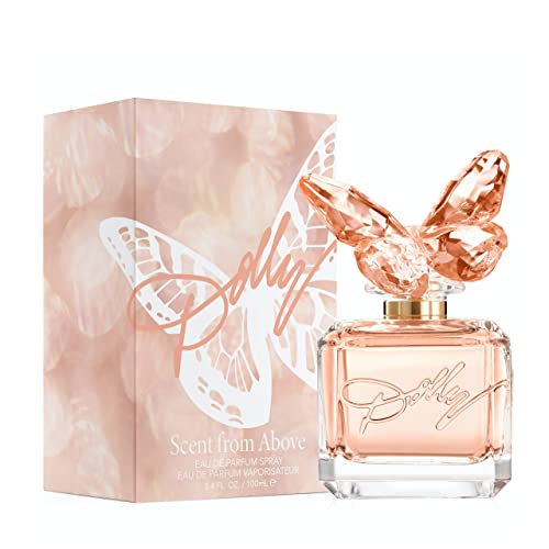 Dolly Parton Scent from Above Perfume - Eau de Toilette Spray for Women - Floral, Fruity, Casual & Feminine Perfume with Notes of Mandarin, Jasmine, and Sandalwood - 3.4 Fl Oz