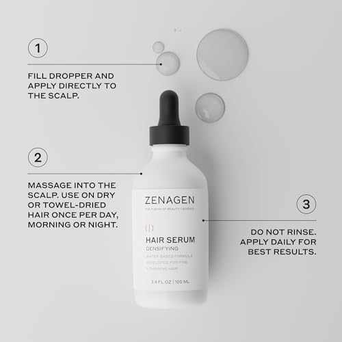 Zenagen Densifying Hair Serum | Boosts Hair Density 1.7 Fl Oz