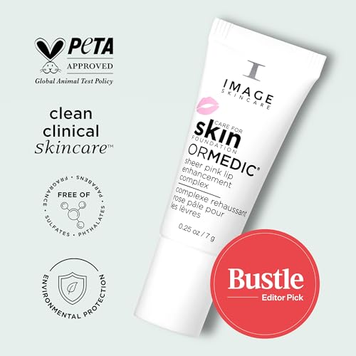 IMAGE Skincare, ORMEDIC pH Balancing Lip Enhancement Complex, with Avocado Oil & Vitamin E for Deep Hydration, Sheer Pink, 0.25 fl oz