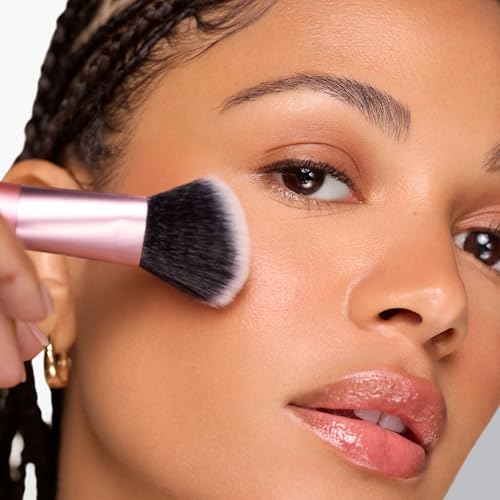 Real Techniques Full Beat Makeup Brush Set, 4-Piece Brush Kit