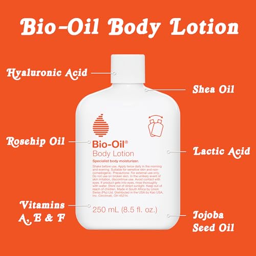Bio-Oil Moisturizing Body Lotion, Dry & Sensitive Skin, 8.5 fl oz
