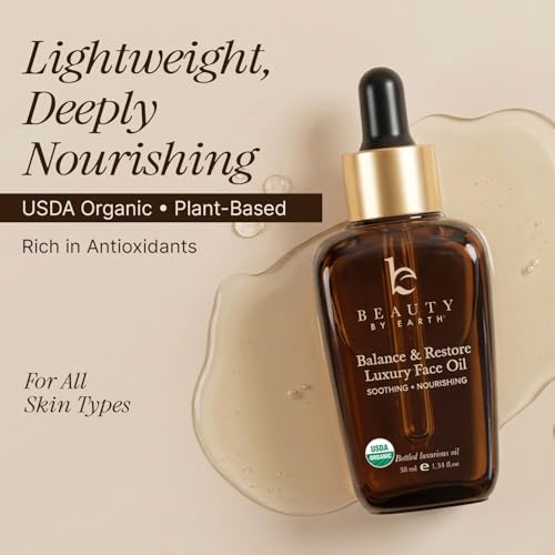 USDA Organic Face Oil - USA Made with Natural & Organic Ingredients