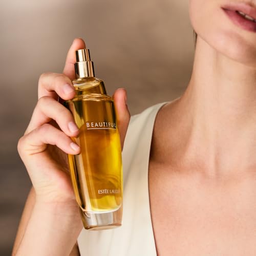 Estée Lauder Beautiful Eau de Parfum Spray with Notes of Rose, Lily, Tuberose & Orange Flower | Floral Perfume for Women | Perfumes for Women, 1.0 Fl Oz