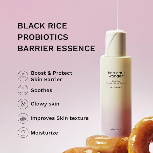 haruharu Black Rice Probiotics Barrier Essence 1.0 fl.oz, Vegan