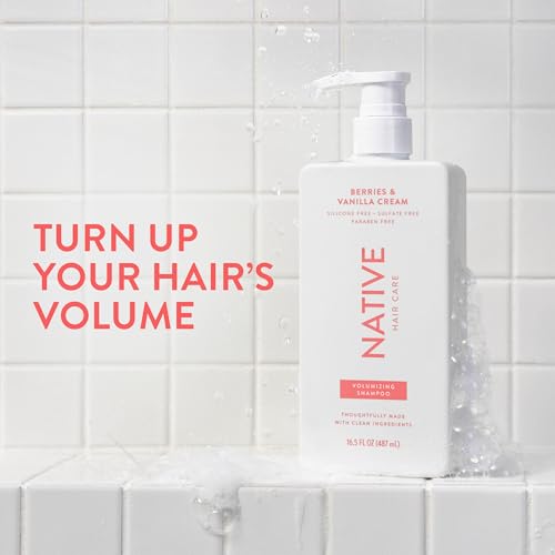 Native Volumizing Shampoo Berries & Vanilla Cream 16.5 fl Oz.