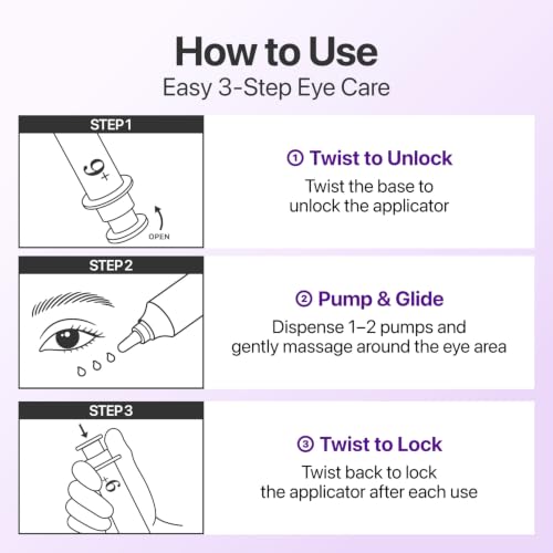 numbuzin No.9 NAD+ Retinol Eye Cream for Dark Circles, Puffiness, Crow's Feet with 50 Peptides, 4% Niacinamide & Ceramide, Reduces Wrinkles & Fine Lines, korean eye cream, 0.33 fl oz