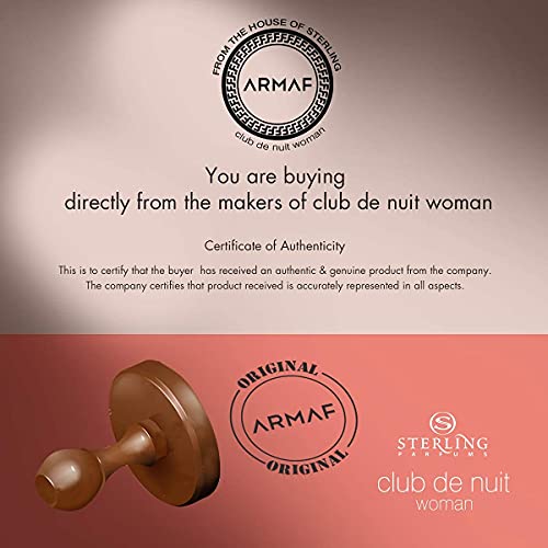 Armaf Club de Nuit for Women Eau de Parfum Spray, 6.8 Ounce / 200 ml
