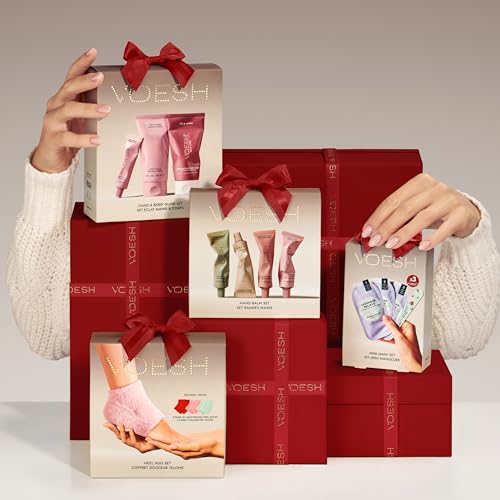 VOESH Vegan Hand Balm Gift Set - K-Beauty Korean Skincare, Deep Hydration That Lasts 24+ Hours