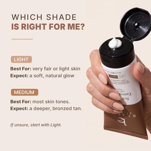 Tanning Lotion Self Tanner - USA Made with Natural and Organic Ingredients