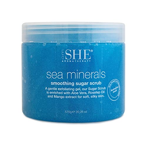 OM SHE Aromatherapy Sea Minerals Sugar Scrub